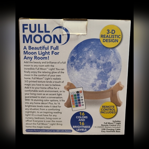 Full Moon multi colored - Picture 3 of 14